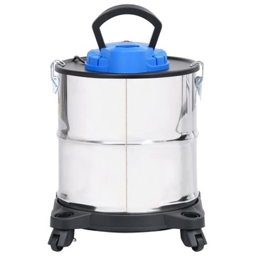 Пылесос для золы, HEPA-фильтр, 1200 Вт, 20 л, нержавеющая сталь