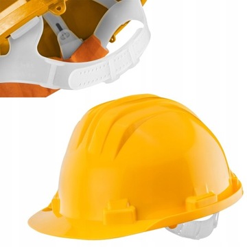 NEO HEŁM KASK BHP OCHRONNY BUDOWLANY ROBOCZY ŻÓŁTY