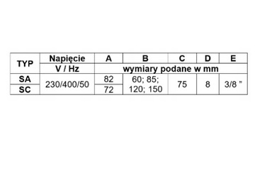 Электронасос / Насос охлаждающей жидкости SA 85 мм 230/400 В