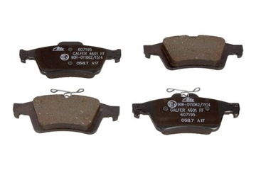 KLOCKI HAM. OPEL T. VECTRA C/FOCUS/MAZDA/VOLVO/REN
