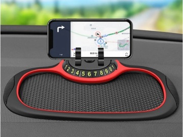 360° MATA PODKŁADKA ANTYPOŚLIZGOWA SAMOCHODU AUTA UCHWYT NA TELEFON 4w1
