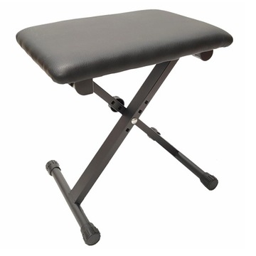 REGULOWANE SIEDZISKO STOŁEK DO KEYBOARDU KA-LINE STAND D-90 CZARNY