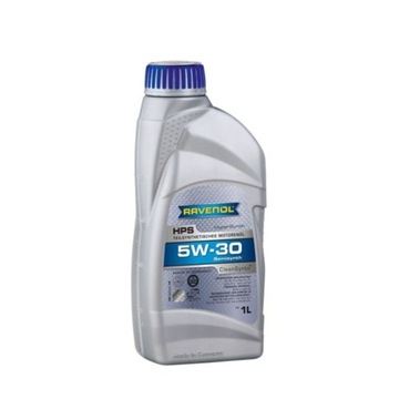 Масло моторное RAVENOL HPS 5W-30, 1л, Полусинтетическое масло
