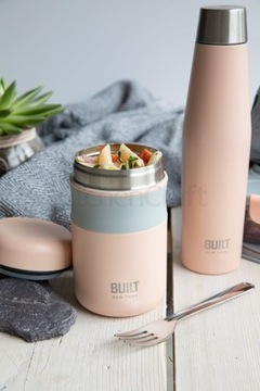 Built Butelka Termiczna Pudrowy Różowy 540 ml