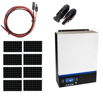 Hybrydowy zestaw solarny off-grid ESB-6kW-24 MPPT 8xPV Mono
