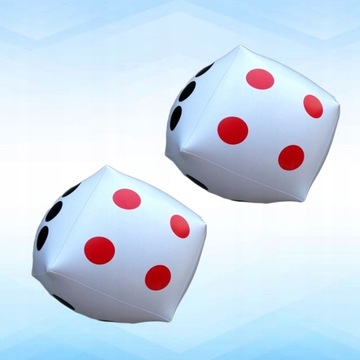 2 шт. Jumbo надувные гигантские игральные кости