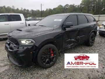 Dodge Durango III 2022 Dodge Durango 2022, SRT 392 AWD, 6.4 L, od ubezpieczalni 6.4 Benzyna 475KM