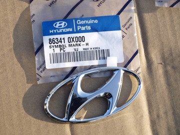 ZNACZEK LOGO HYUNDAI I10 I20 I30 IX20 GETZ NOWY