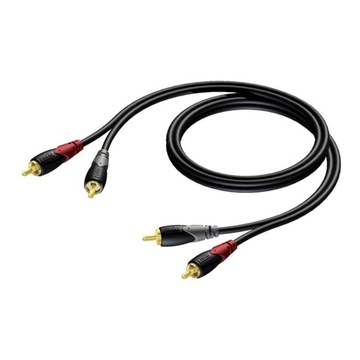 Procab CLA800/1 kabel 2xRCA - 2xRCA 1m