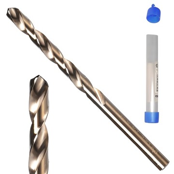 WIERTŁO KOBALTOWE DO METALU Ø 5 MM EXCLUSIVE STAL SZYBKOTNĄCA HSS-Co (5%)
