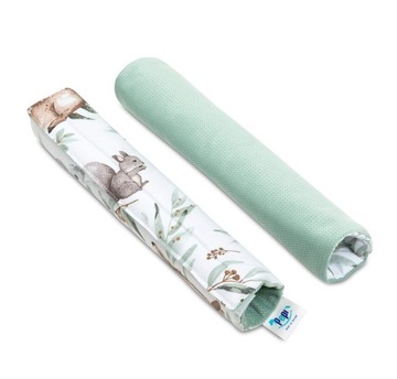 Двусторонняя хлопково-бархатная универсальная вставка для коляски Pepi