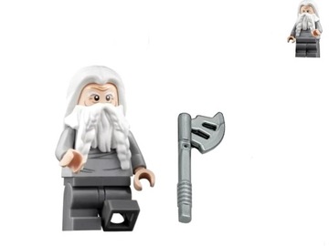 LEGO Hobbit Lord - Gloin the Dwarf + topór ! 10316