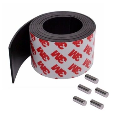 MAGNETIC TAPE с самоклеящимся клеем 3M, РАЗМЕРЫ: 500 см / 50 мм / 1,5 мм