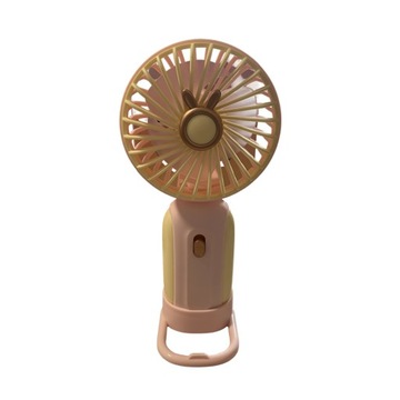 Rechargeable Mini Portable Fan MINI WENTYLATOR USB DO ŁADOWANIA - ŻÓŁTY Z R