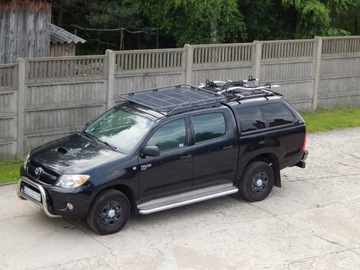 Багажник на крышу Toyota Hilux 7 корзина палатка ZS DG