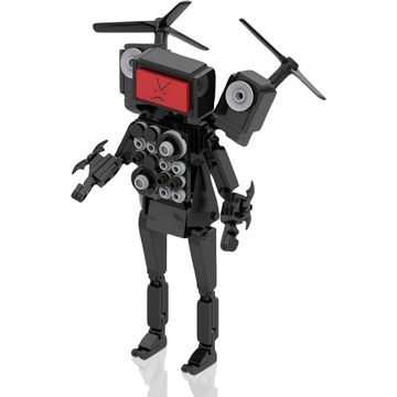 NOWY KLOCKI SKIBIDI TOILET TITAN TVMAN FIGURKA