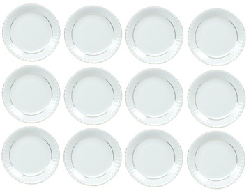 CHODZIEŻ IWONA 0014 12 X TALERZ OBIADOWY 24 CM