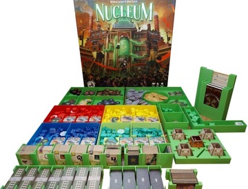 Nucleum - Insert, organizer Kolorowy - zielony