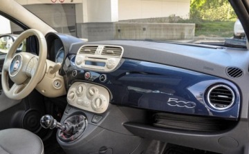 Fiat 500 II Hatchback 3d 1.3 TD 75KM 2008 Fiat 500 137 tys. km 1.2 Diesel 75KM, zdjęcie 1