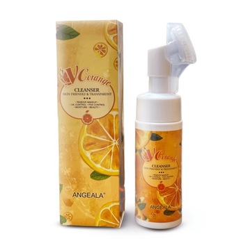 Pianka oczyszczająca do twarzy ORANGE VIT.C