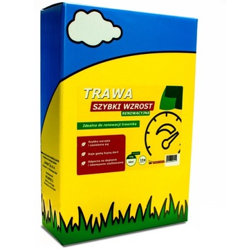 TRAWA SZYBKI WZROST RENOWACYJNA NASIONA 1KG 40M2