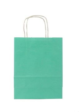Torba torebka papierowa Zielona P 180x80x225 20szt