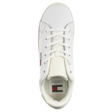 Buty Sneakersy na Platformie Damskie Tommy Hilfiger EN0EN02518 Białe