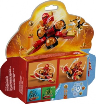 LEGO Ninjago Кружитцу Атака Дракона Кая + подарочный пакет LEGO