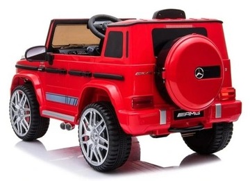 Mercedes G63 красный Автомобиль на аккумуляторе