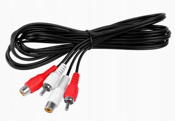 przedłużacz 2x RCA (chinch) 3m 8077