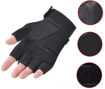 ТАКТИЧЕСКИЕ БОЕВЫЕ ПЕРЧАТКИ БЕЗ ПАЛЬЦЕВ ДЛЯ ВЫЖИВАНИЯ XL