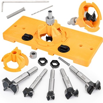 SZABLON DO WIERCENIA OTWORÓW POD ZAWIASY 15-35