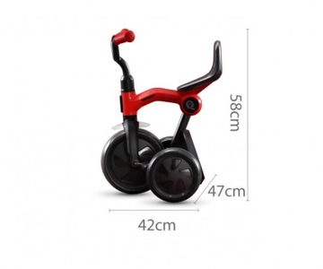 Трехколесный велосипед MILLY MALLY Qplay Ant красный