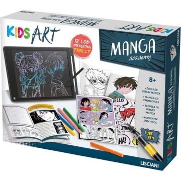KIDS ART Манга Academy Набір для малювання манги Планшет LCD