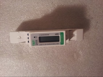 licznik miernik energii LCD ELS SDM120D szyna EURO
