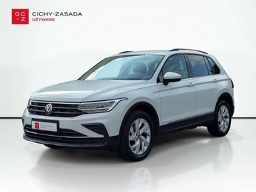 Volkswagen Tiguan II SUV Facelifting 2.0 TDI 150KM 2022 Volkswagen Tiguan Salon PL DSG 4motion Faktura Vat Kamera 360el.klapa