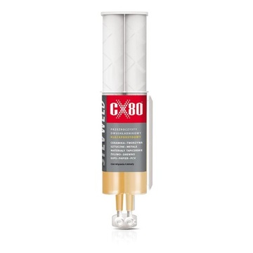 CX80 Silv Weld klej epoksydowy dwuskładnikowy 24ml