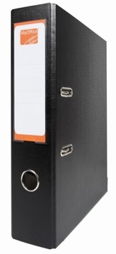 SEGREGATOR MYOFFICE A4 75 MM CZARNY Z DŹWIGNIĄ