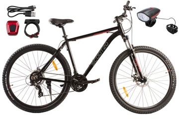 Rower górski MTB 29 cali 21 biegów Shimano aluminiowy rama 21 cali amortyza