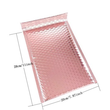 Różowe złoto w stylu 20x28 cm Lot Rose Gold plasti