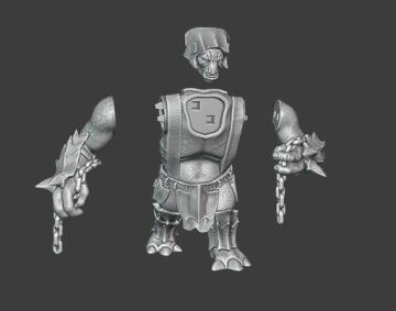 Орк Катапульта Тролль - Миниатюры Medbury