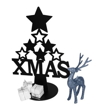 Металлическая РОЖДЕСТВЕНСКАЯ ЕЛКА-ЛОФТ, РОЖДЕСТВЕНСКОЕ украшение, Рождественские звезды!