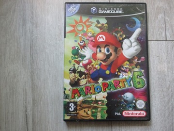 GRA MARIO PARTY 6 GAMECUBE NINTENDO BDB STAN REAL