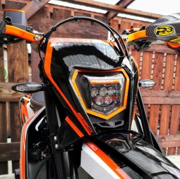 СВЕТОДИОДНАЯ ЛАМПА DUAL.5 KTM 125-500 EXC/-F 2014-20 ОРАНЖЕВЫЙ
