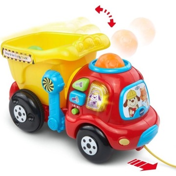 Самосвал VTech Drop and Go, желтый