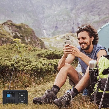 Солнечное кемпинговое радио DAB / FM / BT / USB-фонарик