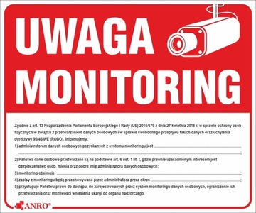 UWAGA OBIEKT MONITOROWANY (RODO)