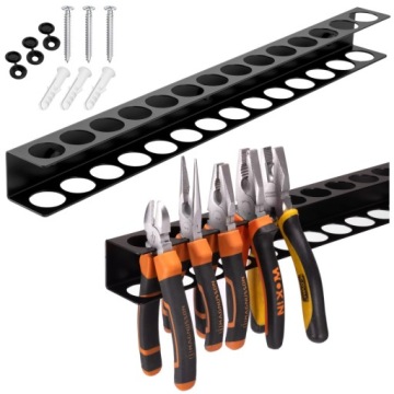 НАСТЕННАЯ ВЕШАЛКА ДЕРЖАТЕЛЬ ДЛЯ ИНСТРУМЕНТОВ ЩИПЦЫ МАСТЕРСКАЯ ГАРАЖНАЯ ПОЛКА