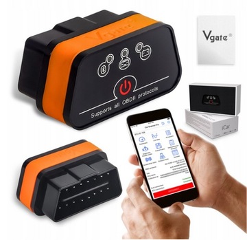 INTERFEJS OBDII Vgate BLUETOOTH SKANOWANIE BŁĘDY KODY iCar