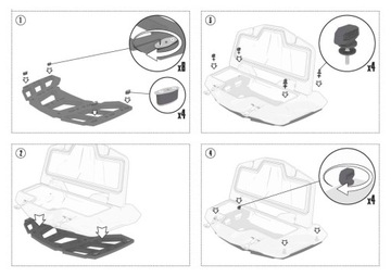 Передний кожух GKA Can-am outlander 850 650